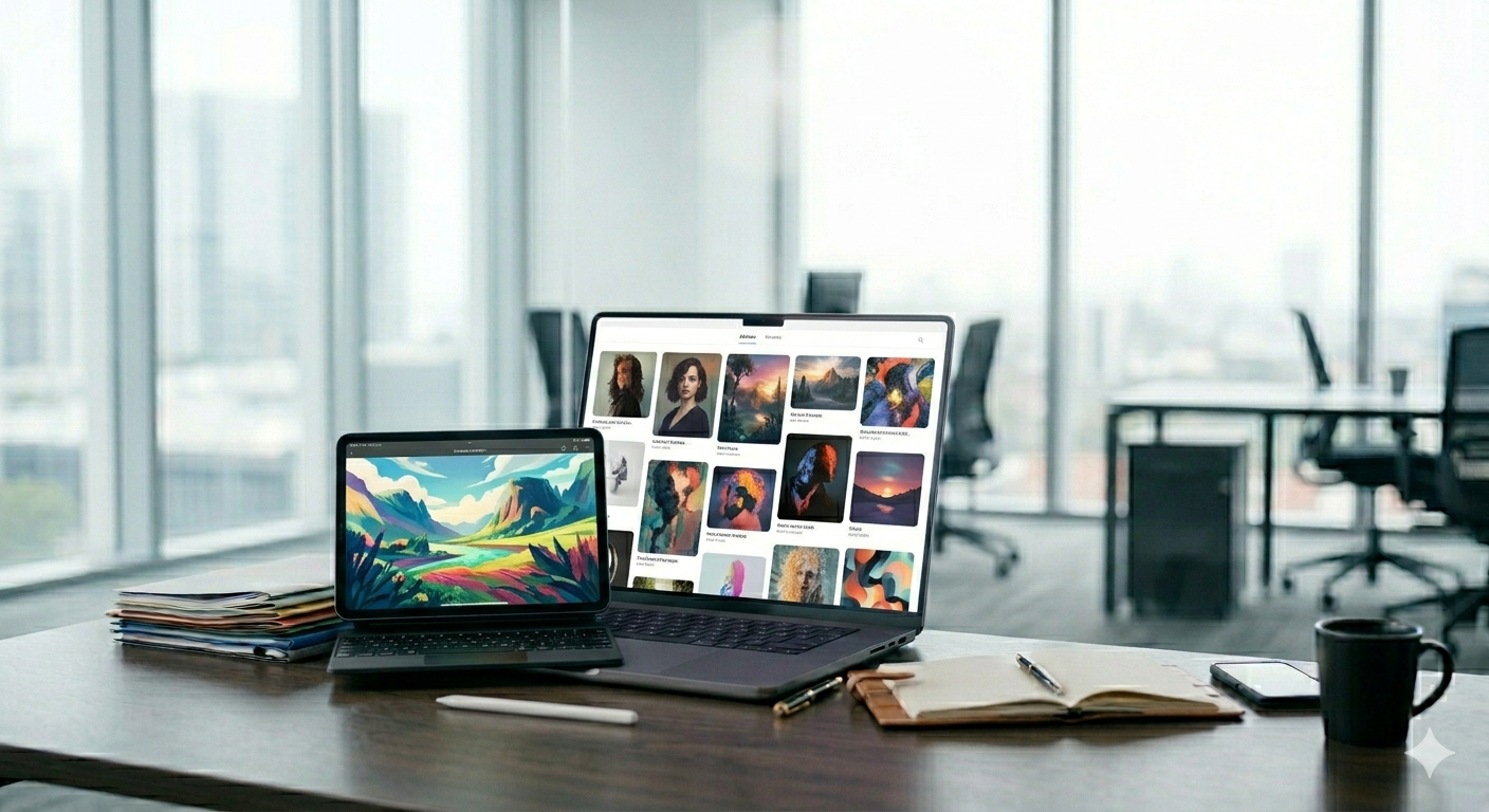Artist Portfolio & Store